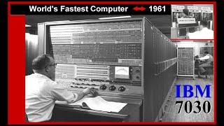 Computer History: World's FASTEST Computer! - 1961-1964 in vintage film & photos (IBM supercomputer)