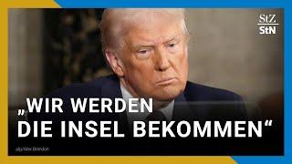 Mit allen Mitteln: Donald Trump will sich weiterhin der größten Insel der Welt bemächtigen