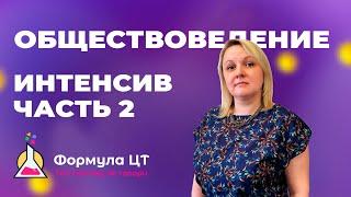 ОБЩЕСТВОВЕДЕНИЕ - ИНТЕНСИВ (ЧАСТЬ 2) - ПОДГОТОВКА К ЦТ/ЦЭ 2024