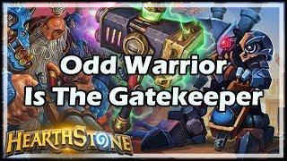 Odd Warrior Is The Gatekeeper - Boomsday / Hearthstone