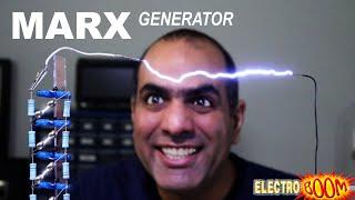 Making 500,000 VOLT ARC with Marx Generator