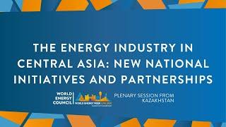 WEW LIVE 2021- The energy industry in Central Asia: new national initiatives and partnerships