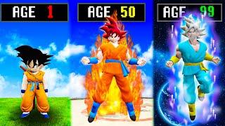 Surviving 99 YEARS As GOKU in GTA 5