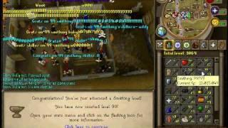 Runescape - Level 8 Gets 99 smithing!  | X Skilloz X