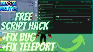 [NEW️] Miễn Phí Với Bản Hack Blox Fruit Mokuro Hub Script |Fix Bug, FixLag, Fix Teleport| ROBLOX