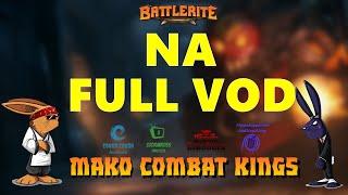 Mako Combat Kings #1 NA - Full Vod. Invitational with Top Teams + Meta Breaking Rules