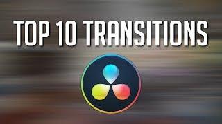 Top 10 Best Video Transition Effects in DaVinci Resolve 14 / 15