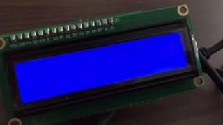 Arduino: LCD 1602 - Hello World - Demo