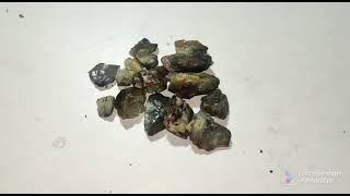 Part 1 Natural Chrysoberyl Cat'sEye Cutting | Rough | #chrysoberyl #catseye @SohailGems