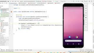 How to create Simple Splash Screen or Welcome Screen in Android-Android Tutorial