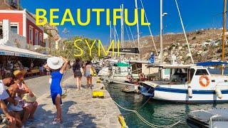 SYMI GREECE 2024   Best Place for sommer vacation in Greece [4K UHD]