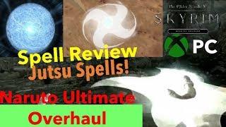 Skyrim SE Xbox One/PC Mods|Naruto Ultimate Overhaul-Spell Review