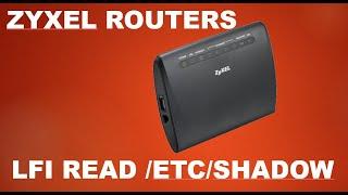 Hacking pills #11 : Zyxel Router LFI read /etc/passwd