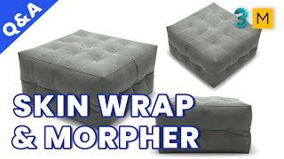 Q&A:SKIN WRAP AND MORPHER MODIFIER / 3DS MAX & Marvelous Designer