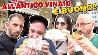 L'ANTICO VINAIO È BUONO?! Proviamo il Fast Food Toscano