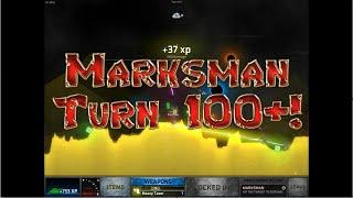 ShellShock Live: I Obliterated My Marksman Record! Turn 100+!