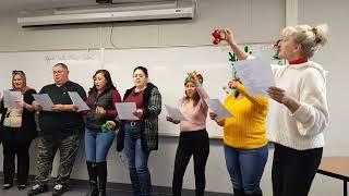 Students Singing December 14 2022 California ESL