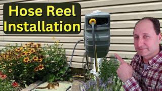 Garden Hose Reel Setup - Full Instructions