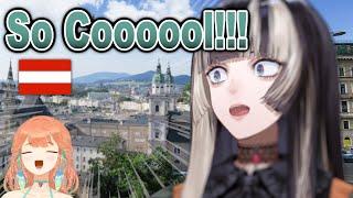 Raden can't stop screaming like a child while in Austria【EN&JP subtitles】【JP Lesson】