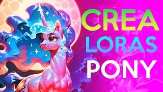 Tutorial Como crear LORAS  para Pony Diffusion