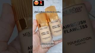 Missrose Airbrush Flawless Foundation #ytshorts #viralvideo #viralshorts #trending #trendingshorts