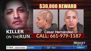 Reward increased to $30k for information on Cesar Hernandez