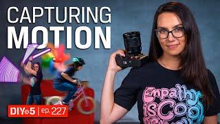 Capturing motion in photography – DIY in 5 Ep 227