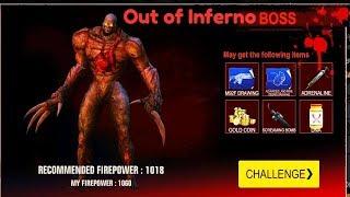 Out of Inferno Boss Challenge Death Invasion Survival