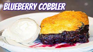 This Blueberry Cobbler Is LIFE CHANGING!!