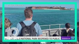 Dry Tortugas reopens to the public following influx of Cuban migrants