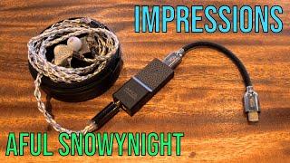 Audio Gear Impressions #1:  AFUL SnowyNight