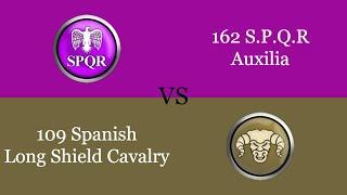 Rome Total War | [S.P.Q.R] Auxilia vs [Spain] Long Shield Cavalry