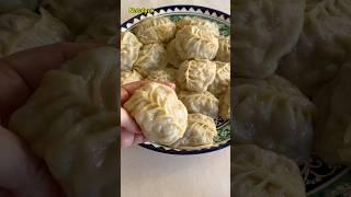 СОЧНЫЕ НЕЖНЫЕ  МАНТЫ #рецепты #еда #вкусно#viralshorts