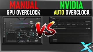 Testing a MANUAL GPU Overclock VS. NVIDIA *NEW* AUTO-TUNING