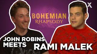 Rami Malek from Bohemian Rhapsody meets a Queen SUPERFAN!