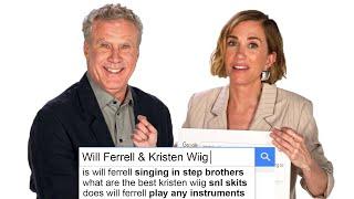 Will Ferrell & Kristen Wiig Answer The Web's Most Searched Questions | WIRED