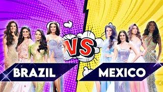 BRAZIL v/s. MEXICO | MISS GRAND (2013 - 2020)