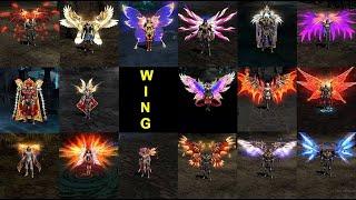 Character Wings & Capes MU Online