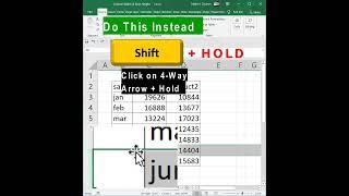 BEST way to move rows in Excel