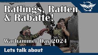 "Lets Talk about" - Ratlings, Ratten & Rabatte