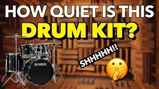 I tried the worlds quietest drum set