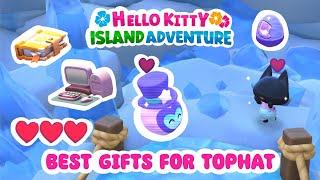 Tophat BEST gifts! ️ What is inside Tophat Boxes? Hello Kitty Island Adventure 