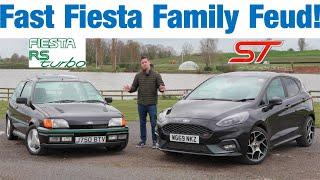 Ford Fiesta RS Turbo vs Mk8 Fiesta ST - Which Fast Fiesta Is Best? (1991 Mk3 RST & 2019 Mk8 5dr)