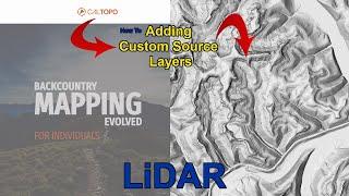 Optimize CalTopo: How to import Custom Layers into CalTopo such as LiDAR.