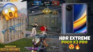 POCO X3 PRO HDR + 60 FPS PUBG MOBILE TEST  POCO X3 PRO PUBG MOBILE 