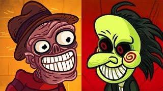 Troll Face Quest Horror & Troll Face Quest Horror 2 All Secrets Walkthrough Прохождение