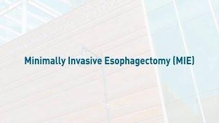 Minimally Invasive Esophagectomy (MIE) - Mass General Hospital