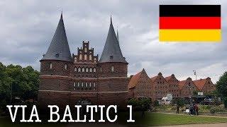 Велопоход вокруг Балтики 2019.  "Via - Baltic". Германия. Фильм первый. Велопутешествие. Любек