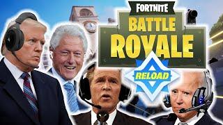 US Presidents Play Fortnite Reload