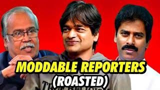 MODDABLE REPORTERS || TELUGU TOXIC REPORTERS ROAST || NELA TICKET BATCH